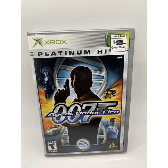 James Bond 007 in Agent Under Fire (Microsoft Xbox, 2002) Complete - TESTED - Picture 1 of 8